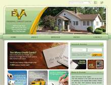 Tablet Screenshot of bvafcu.com